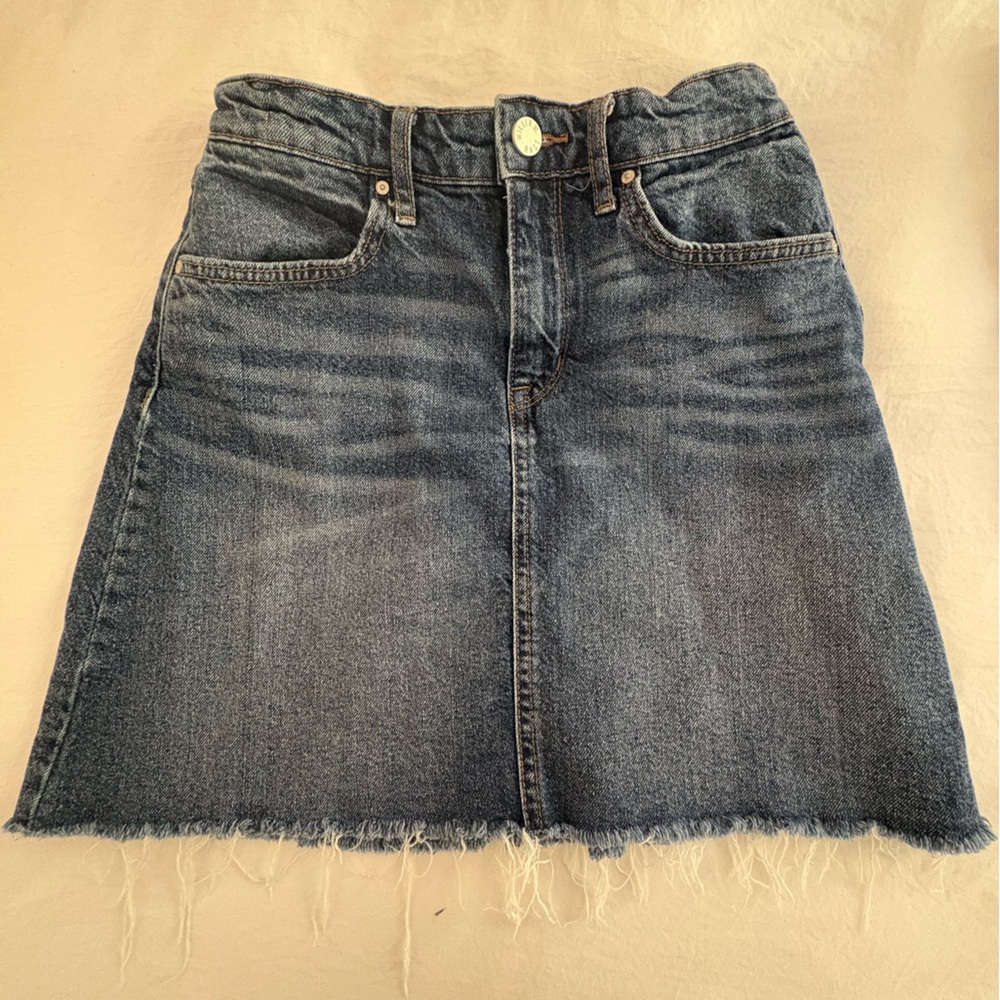 William Rast Denim Mini Skirt